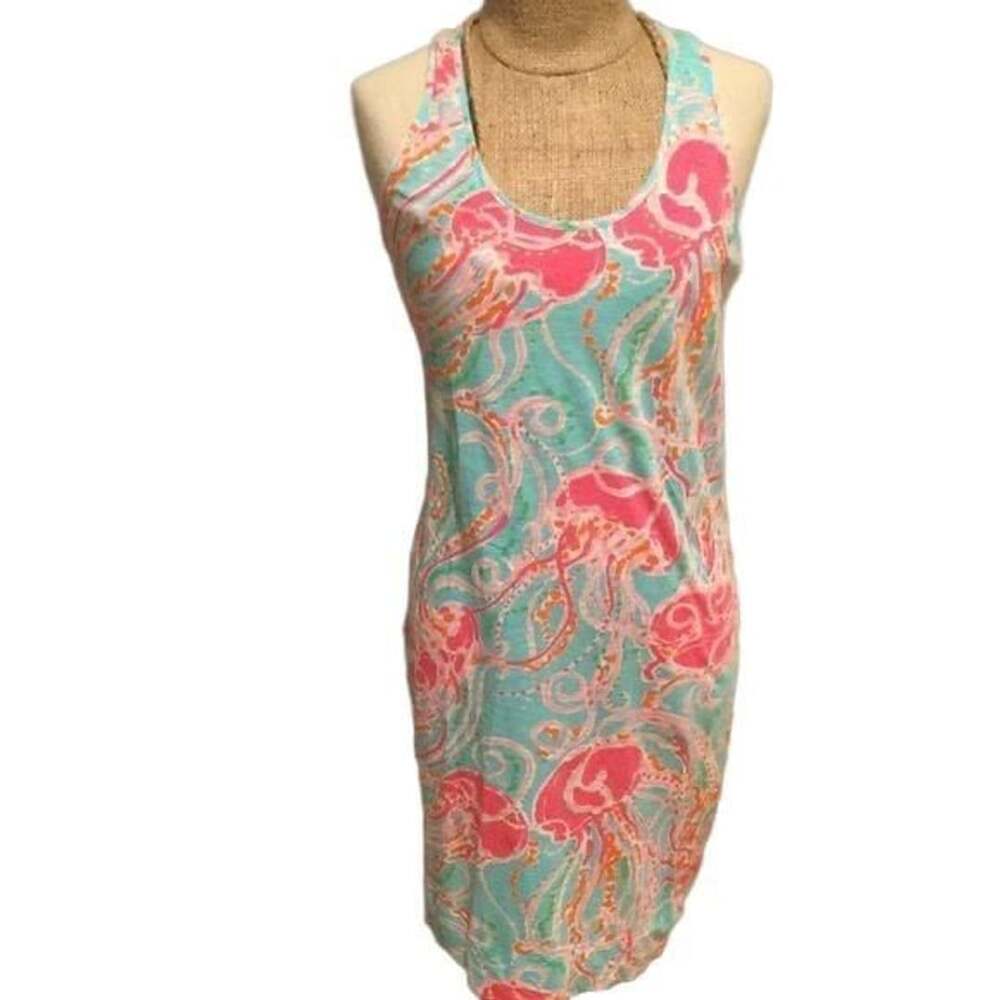 Lilly Pulitzer jellies be jammin cotton tank dress XL
